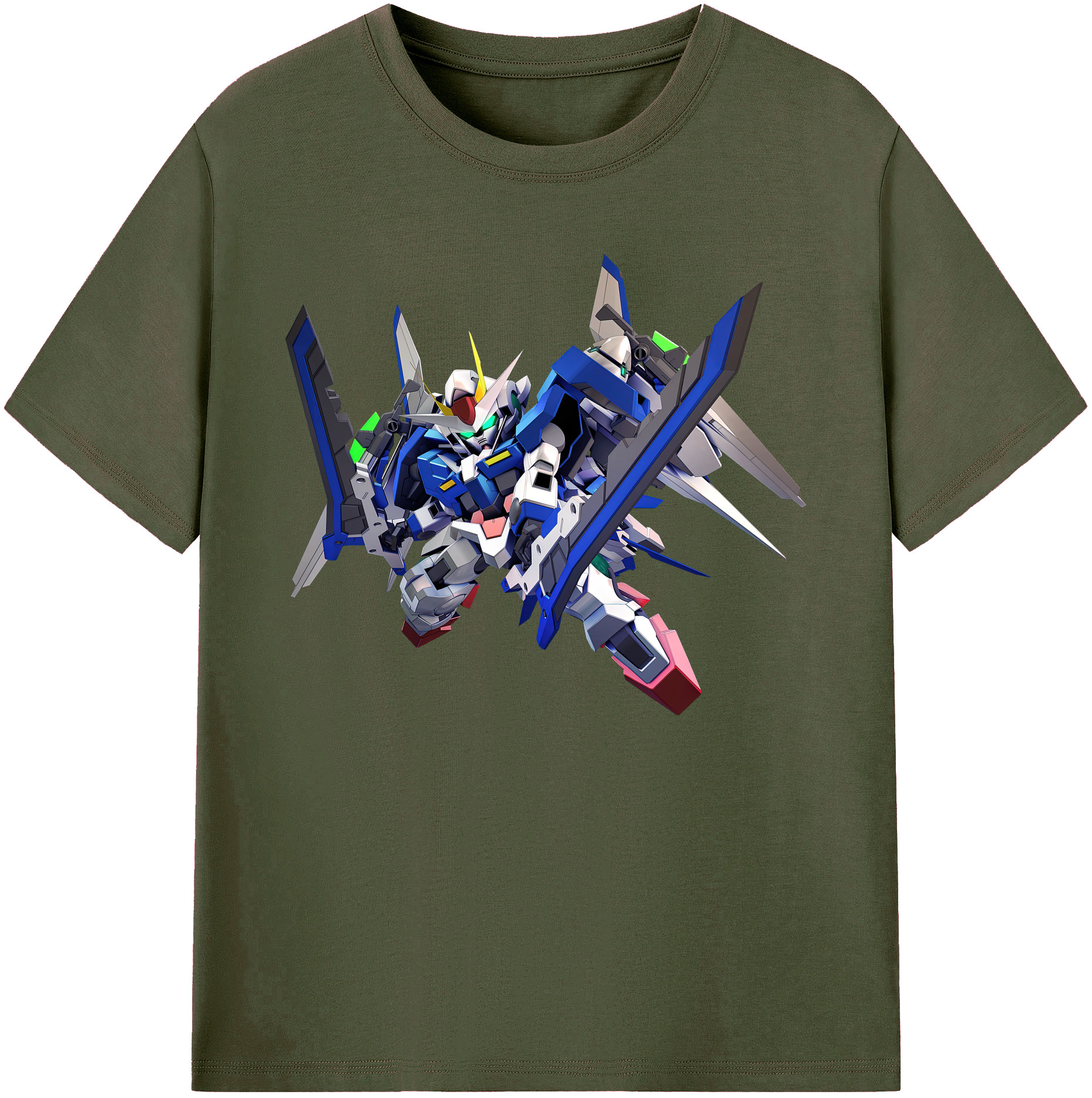 （画像用） 機動戦士ガンダム Mobile Suit Gundam 綿100％ メンズ半袖Tシャツ｜肌触りやわらか＆通気性